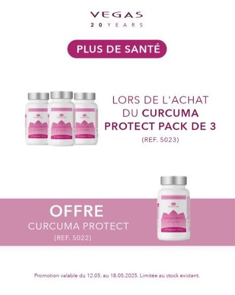 Offre promotionnelle avec produits de beauté et soins à l'achat de certains articles.